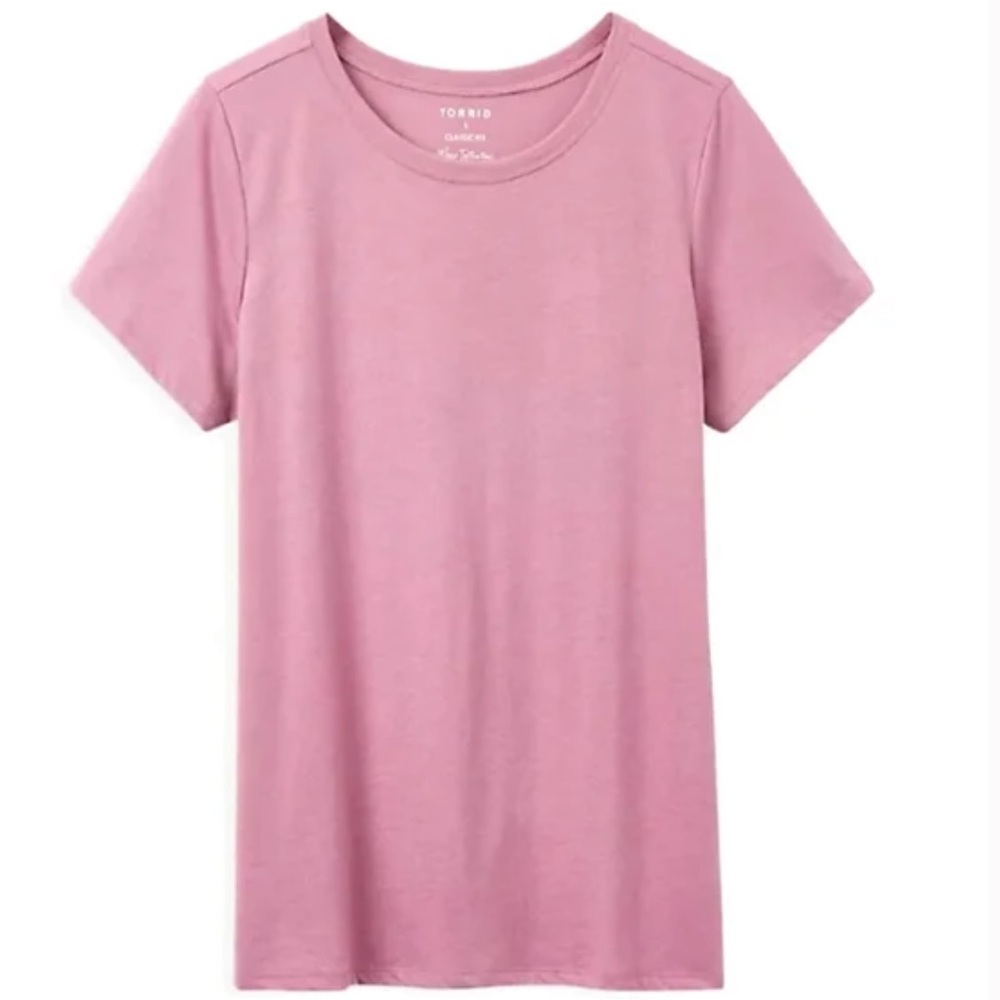 Torrid Purple Everyday Signature Jersey Crew Neck Tee